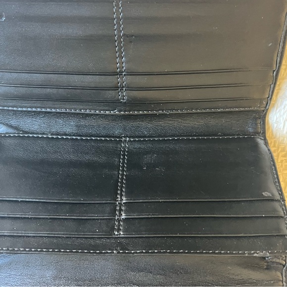 Coach Black Leather Wristlet Clutch - Picture 5 of 5